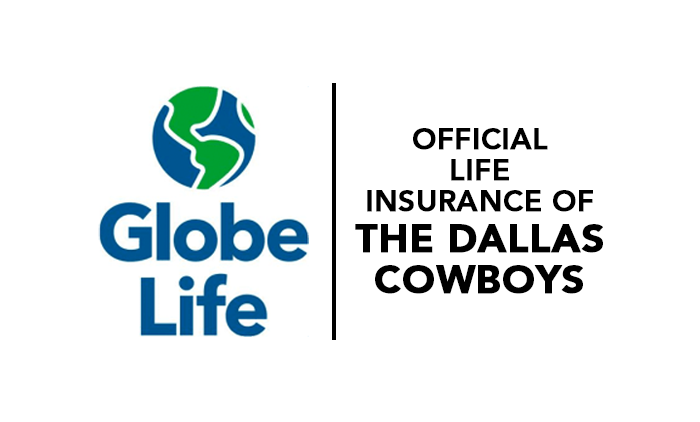 gl02 Globe Life and The Dallas Cowboys Logo